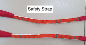 Correa de seguridad INDY (par)